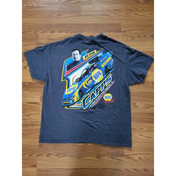 Ron Capps NAPA Nitro Funny Car Champion XL T-Shirt - Picture 1 of 7